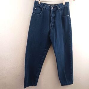 Vintage Anchor Blue Baggy Jeans Size 30x30 Dark Blue